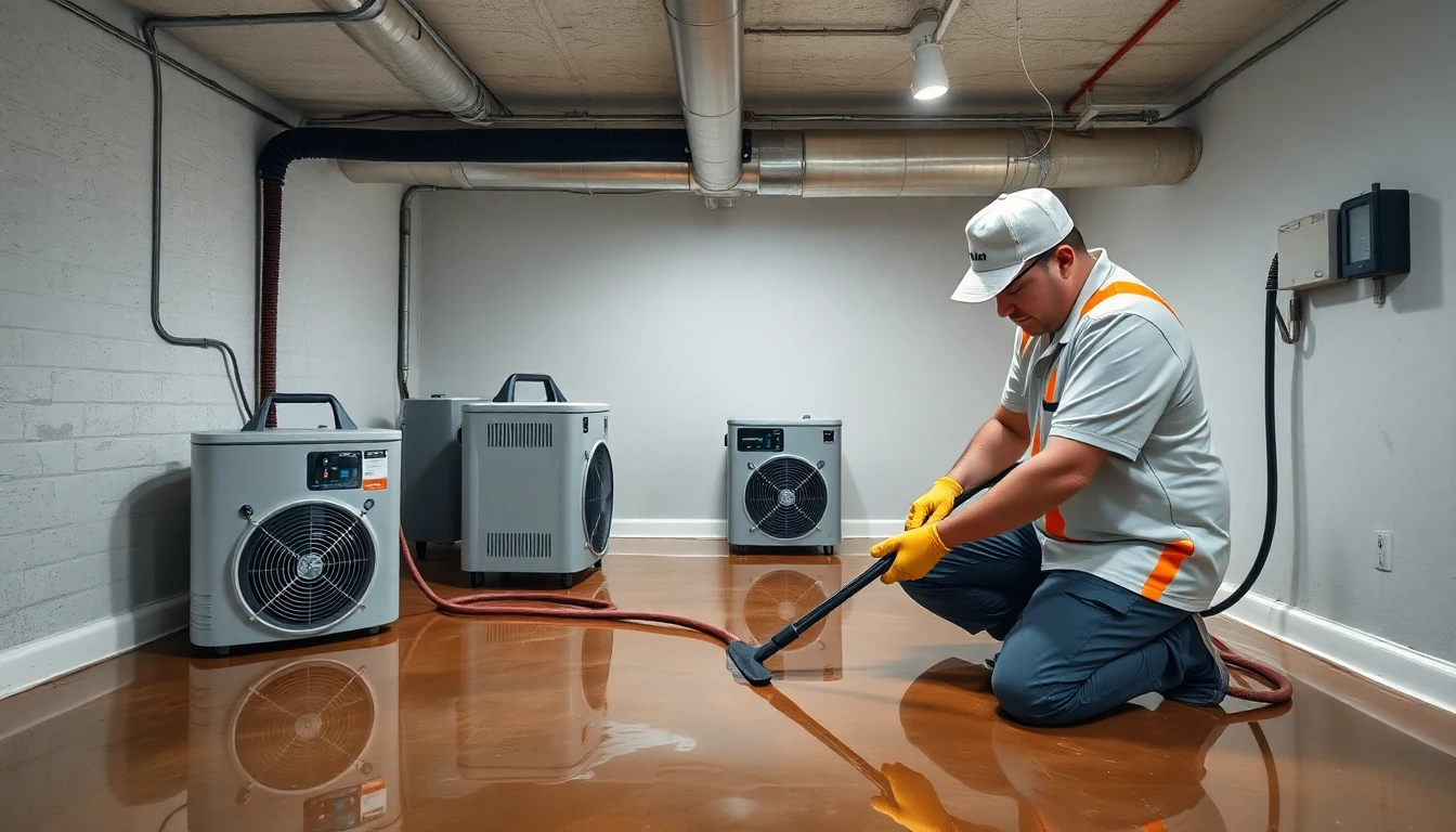 Basement Flood Cleanup